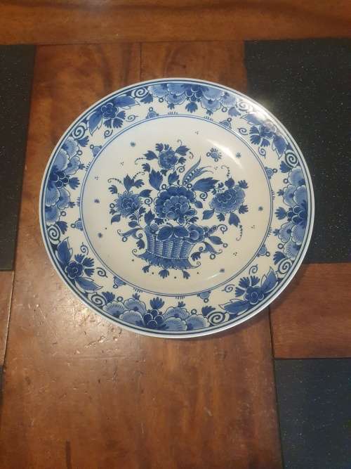 Stunning Vintage Delft Plate