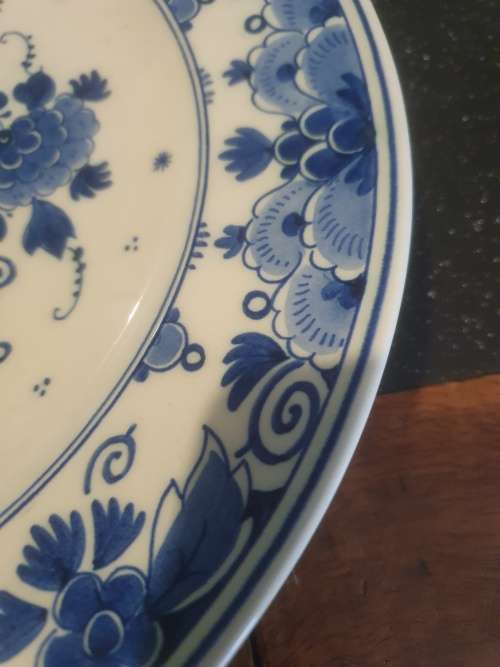 Stunning Vintage Delft Plate