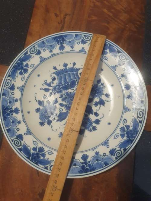 Stunning Vintage Delft Plate
