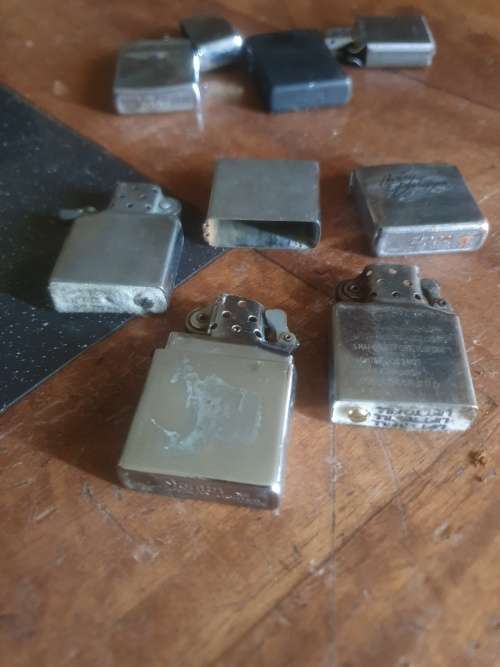 Genuine Zippo Lighter plus Various Lighters