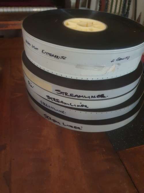 Super 8mm & 16mm Film Reels In Large Fiberglass Case