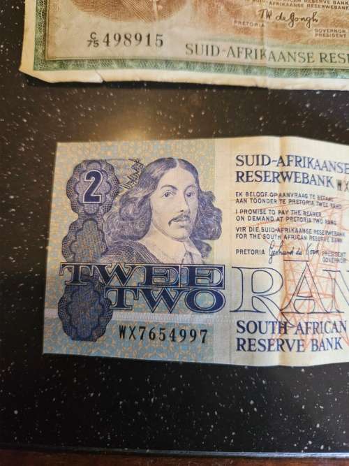 South Africa Vintage Bank Notes