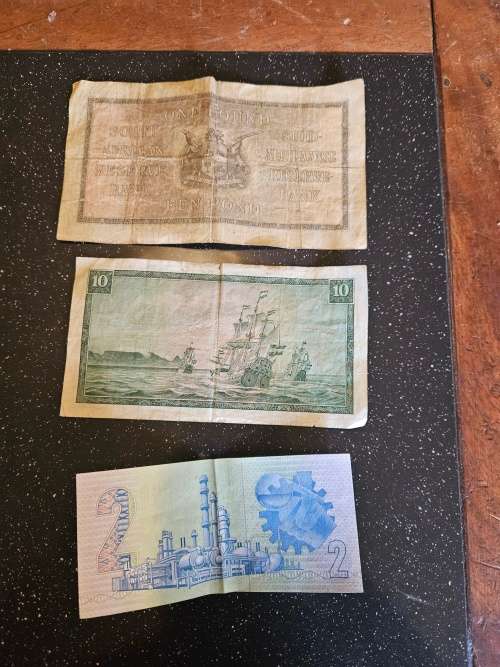 South Africa Vintage Bank Notes