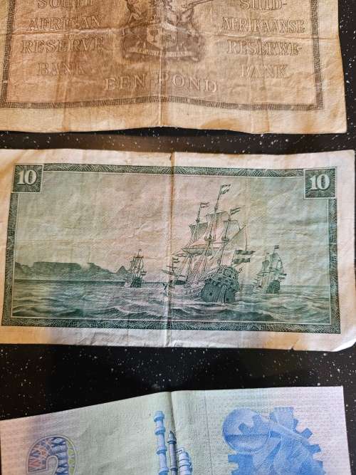 South Africa Vintage Bank Notes
