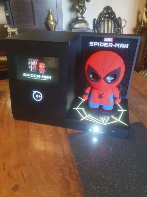 App Enabled Marvel Sphero Spiderman Interactive Display