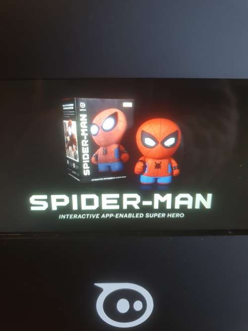 Sphero Spiderman Display Unit