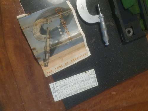Chesterman Sheffield Micrometer