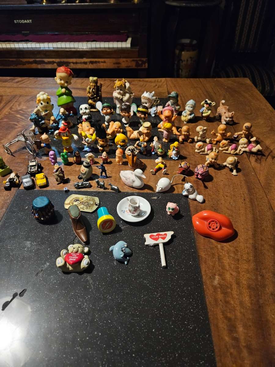 Variety of collectable Toys