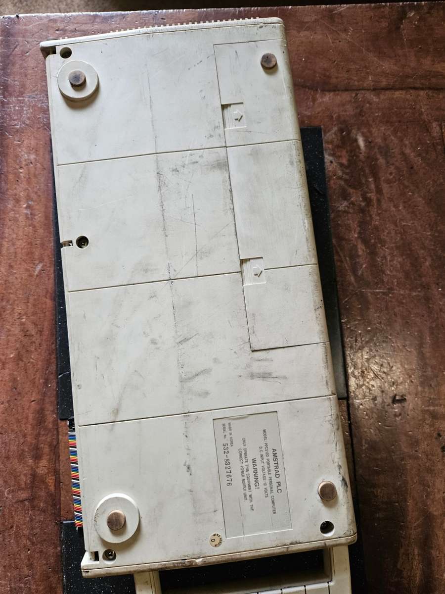 Vintage Amstrad Portable Personal Computer PPC 512