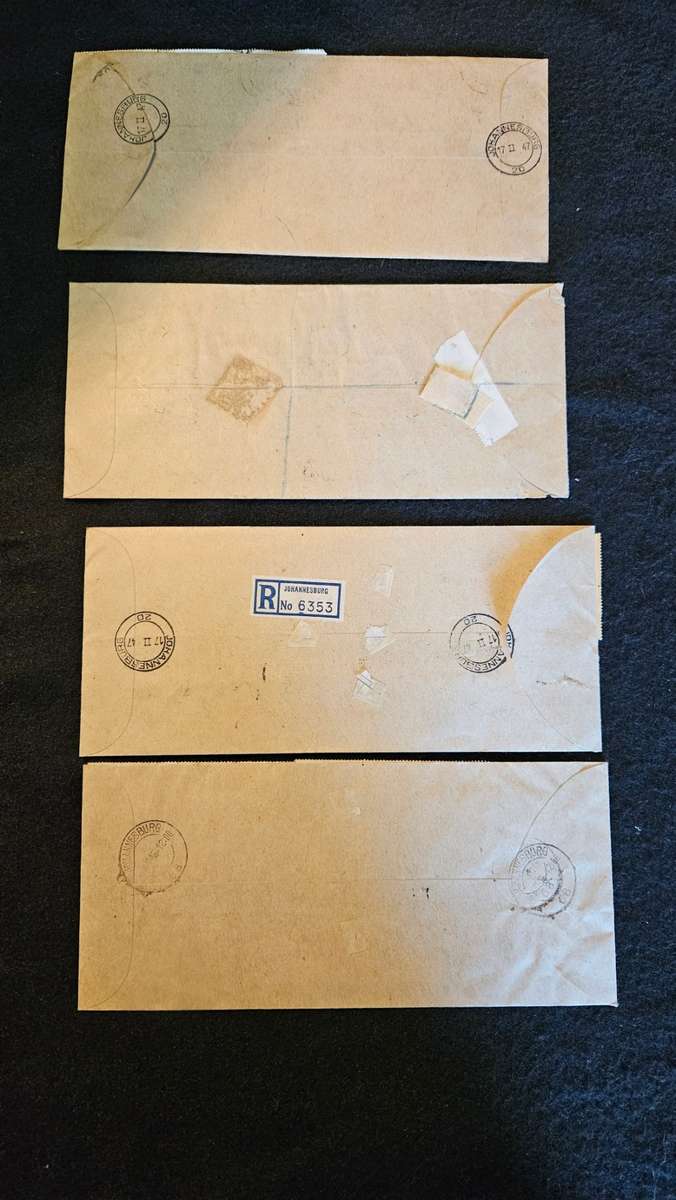 Collectable Stamps on Envelopes