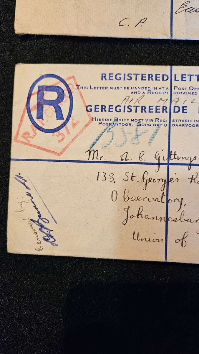 Collection of Collectable Stamps on Envelopes