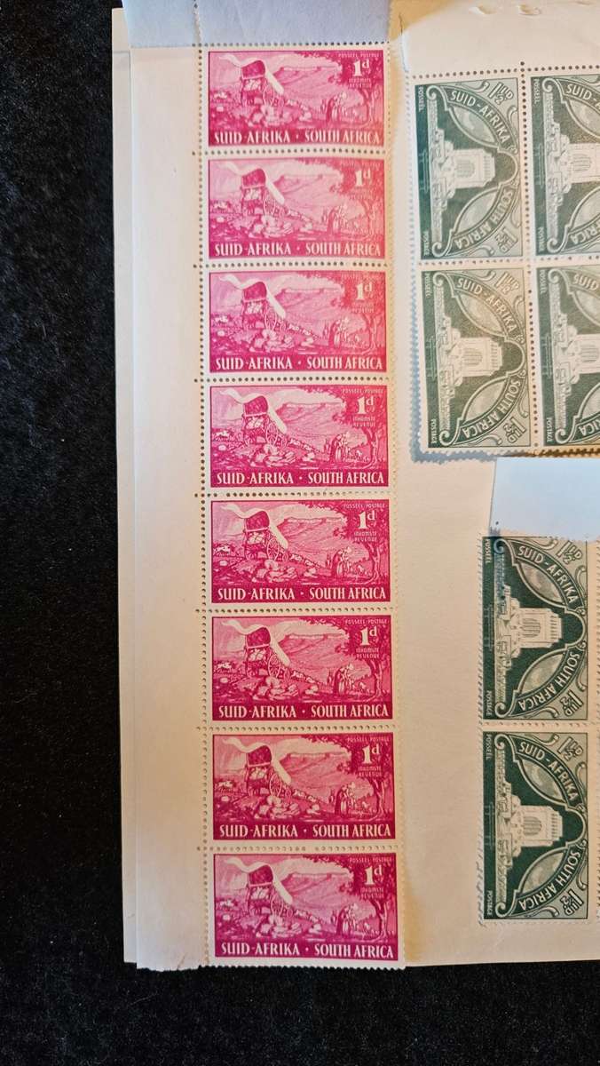 A Collection of Collectables South African Stamps