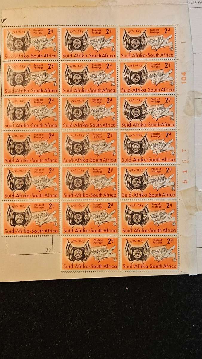 Collection of Collectable South African Stamps