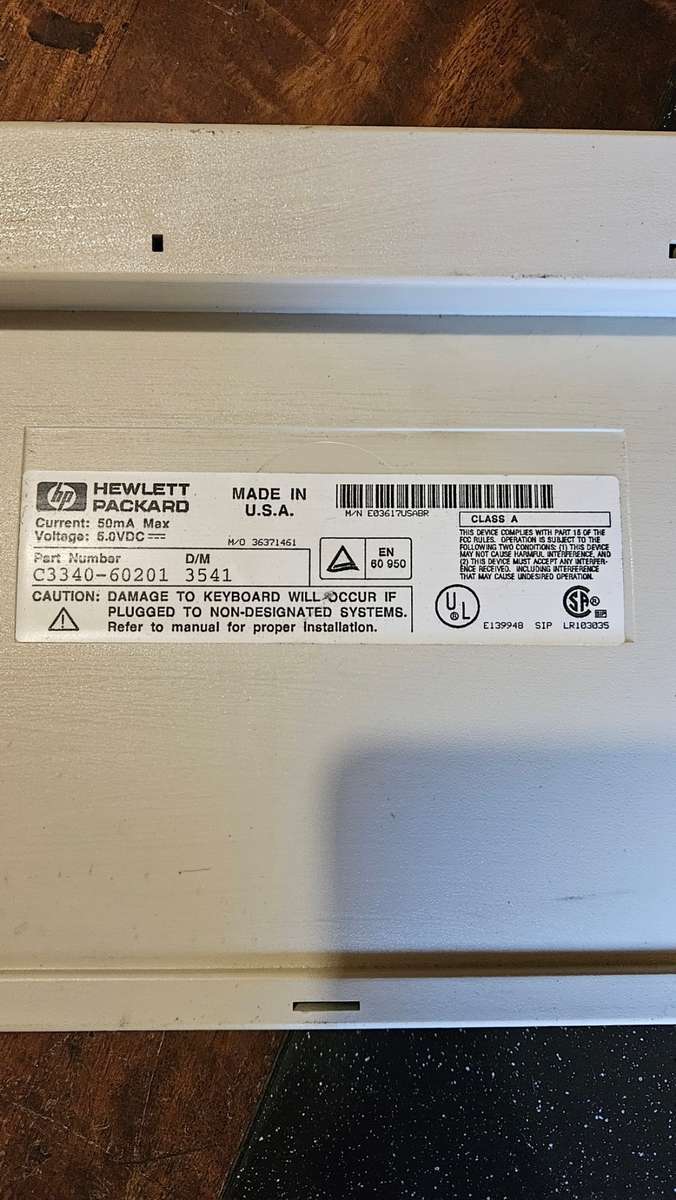Hewlett Packard Keyboard