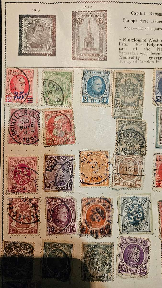 Belgium Stamps & More