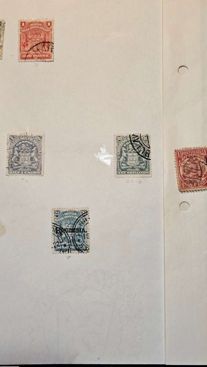 British South Africa Stamps