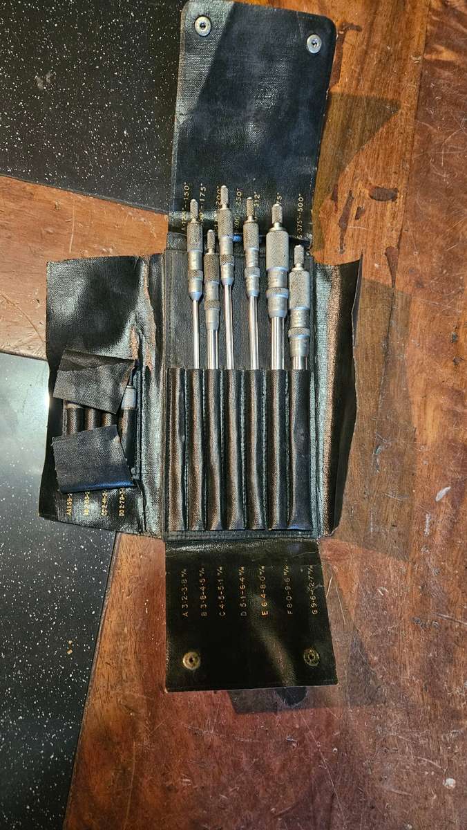 Two Sets of Moore & Wright Tools