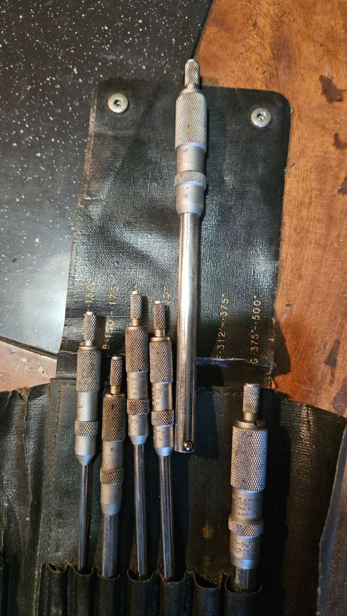 Two Sets of Moore & Wright Tools