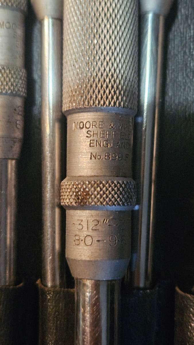 Two Sets of Moore & Wright Tools