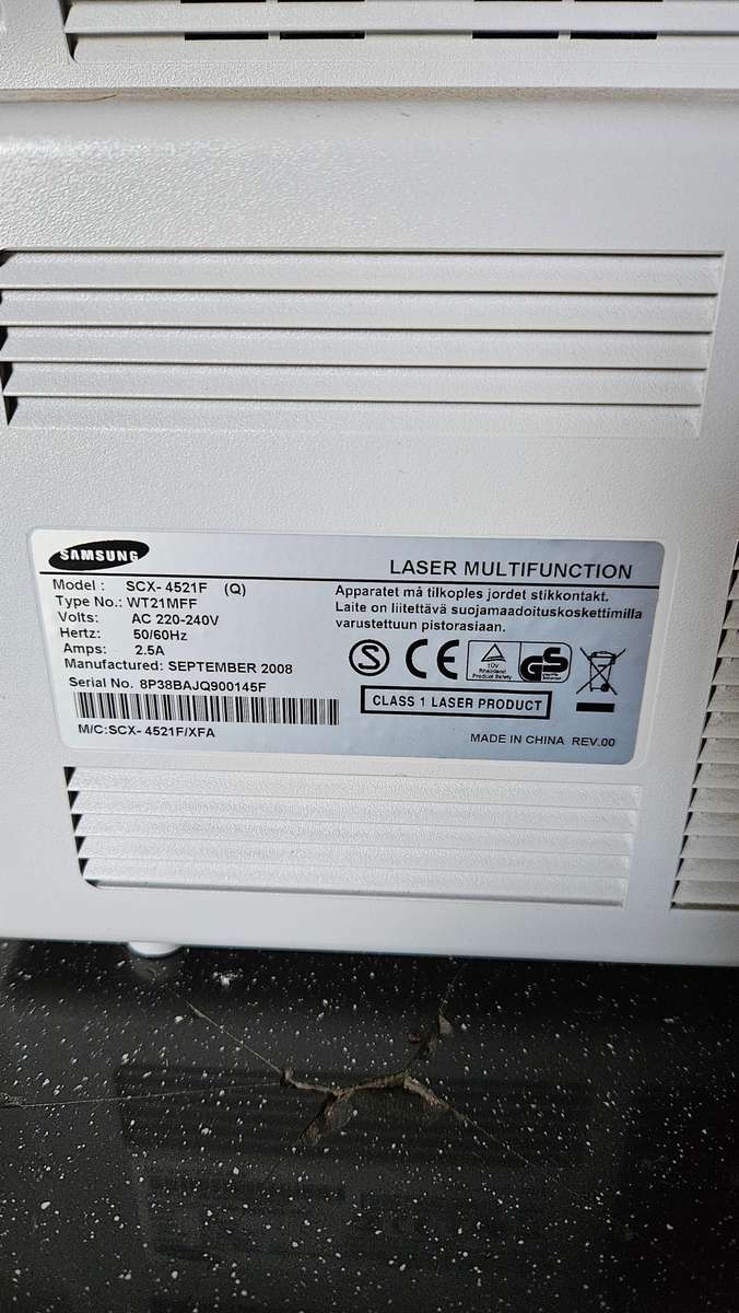 Samsung Printer SCX-4521F