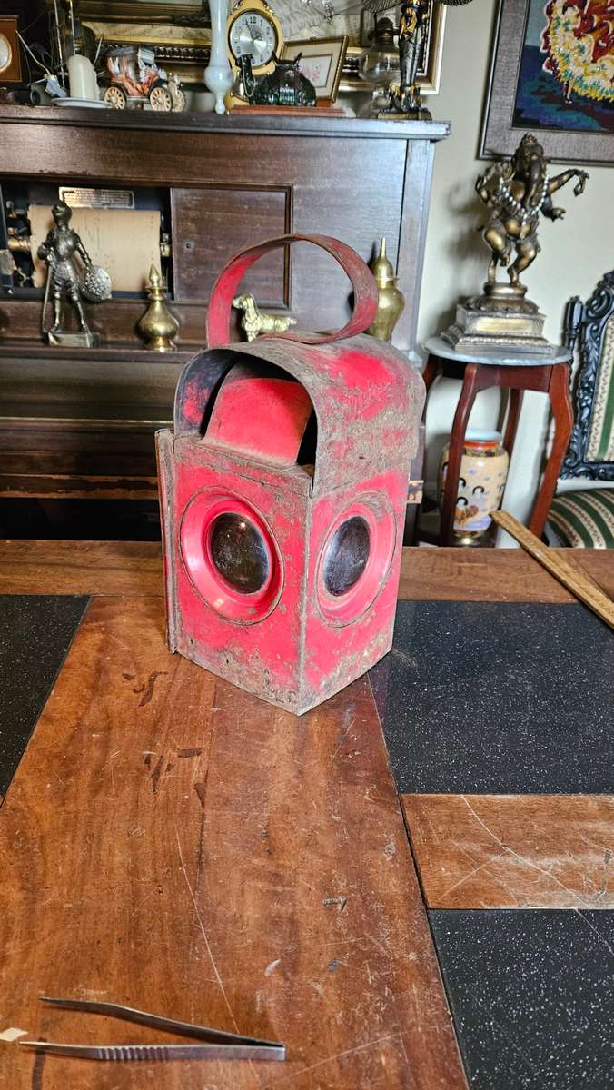 Antique Railway Lamp