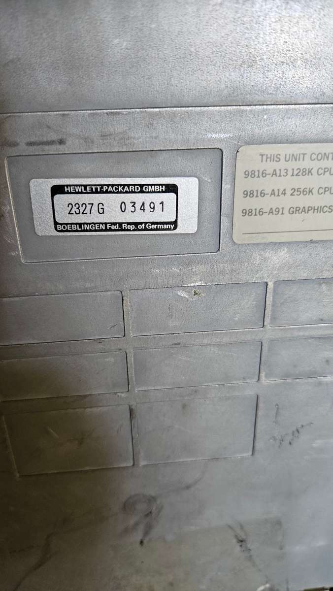 Hewlett Packard 9186 Boeblingen Desktop Computer