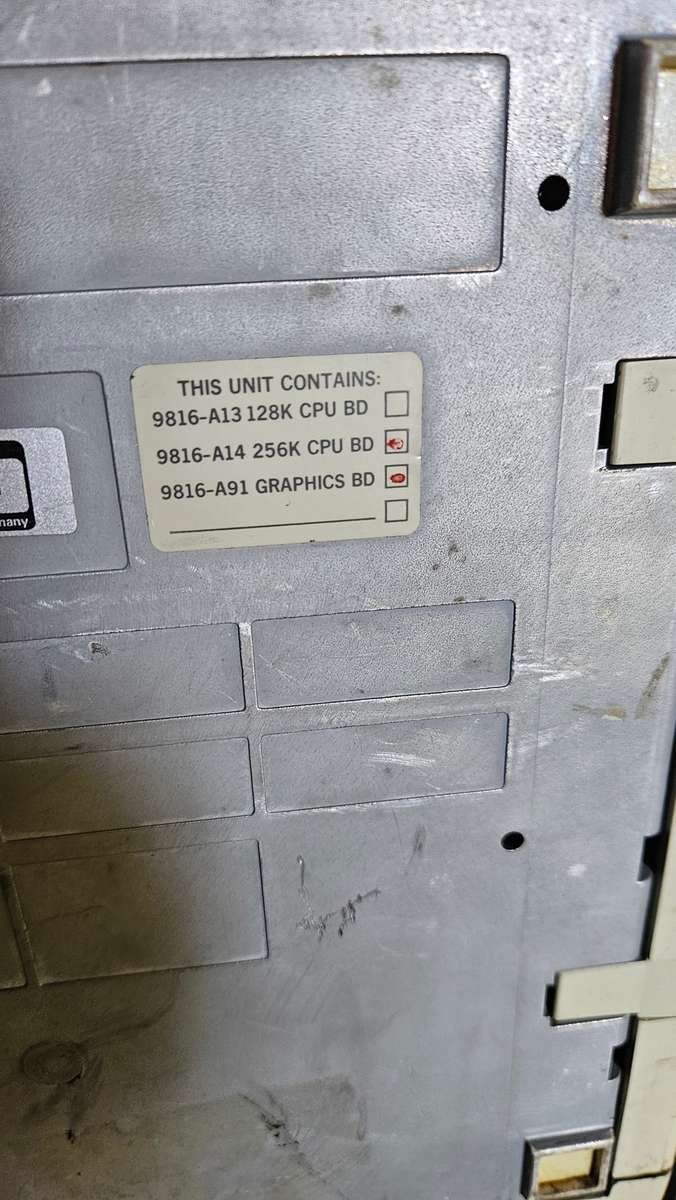 Hewlett Packard 9186 Boeblingen Desktop Computer