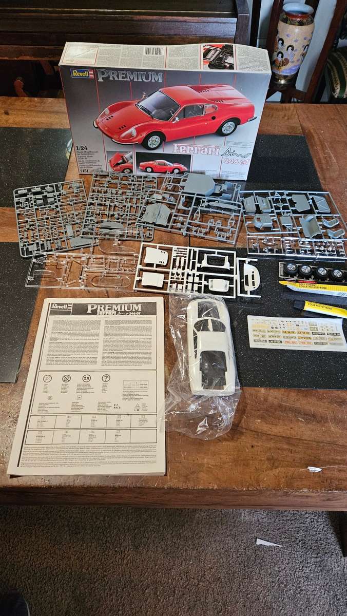 Ferrari Dino 246 GT Scale 1-24 by Revell Premium