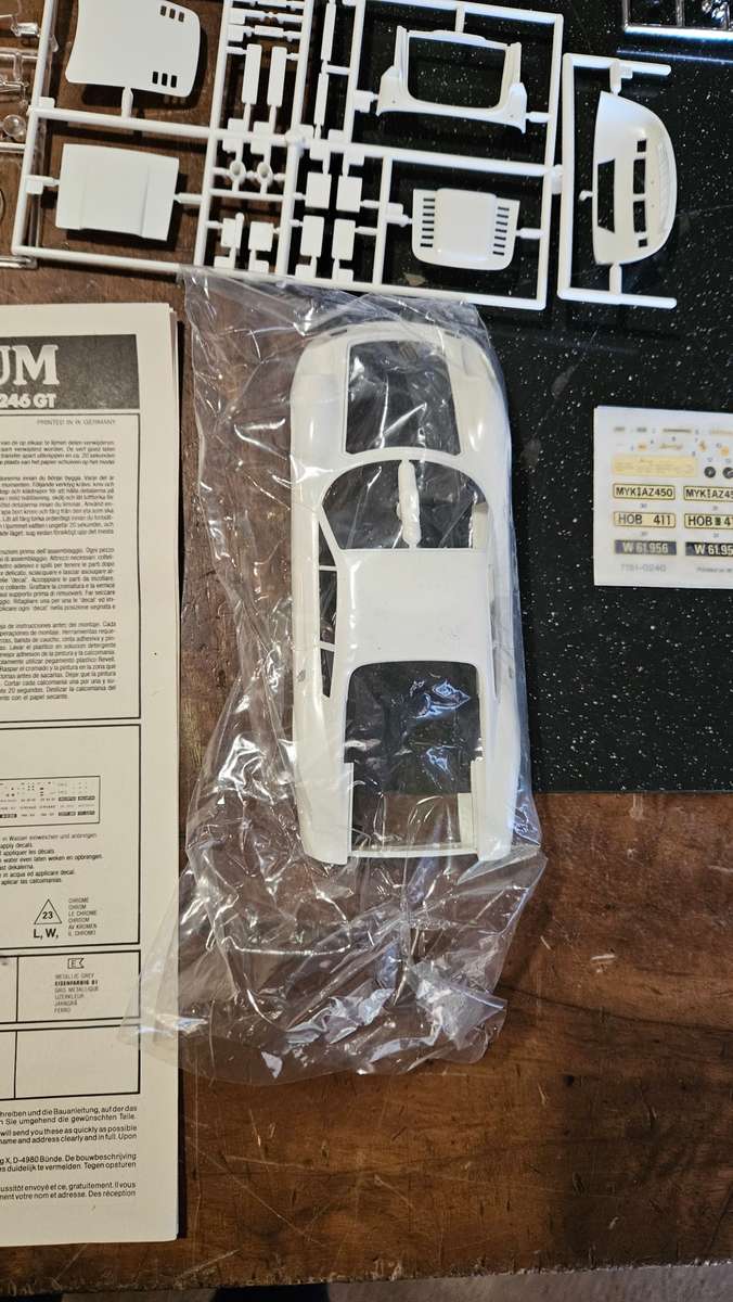 Ferrari Dino 246 GT Scale 1-24 by Revell Premium