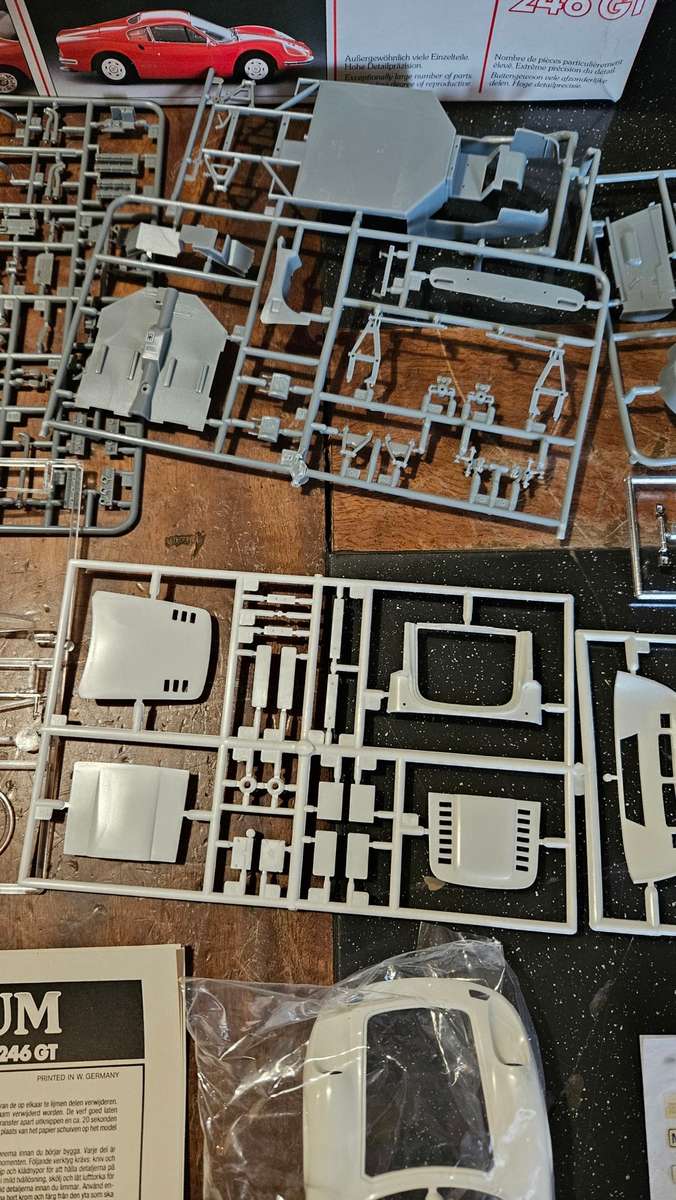 Ferrari Dino 246 GT Scale 1-24 by Revell Premium