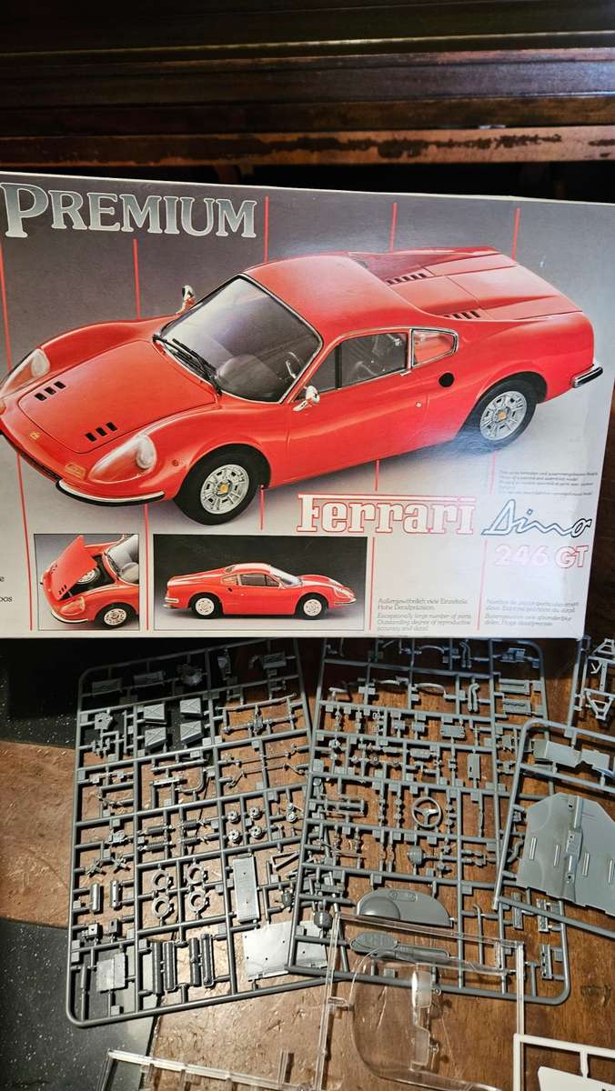 Ferrari Dino 246 GT Scale 1-24 by Revell Premium