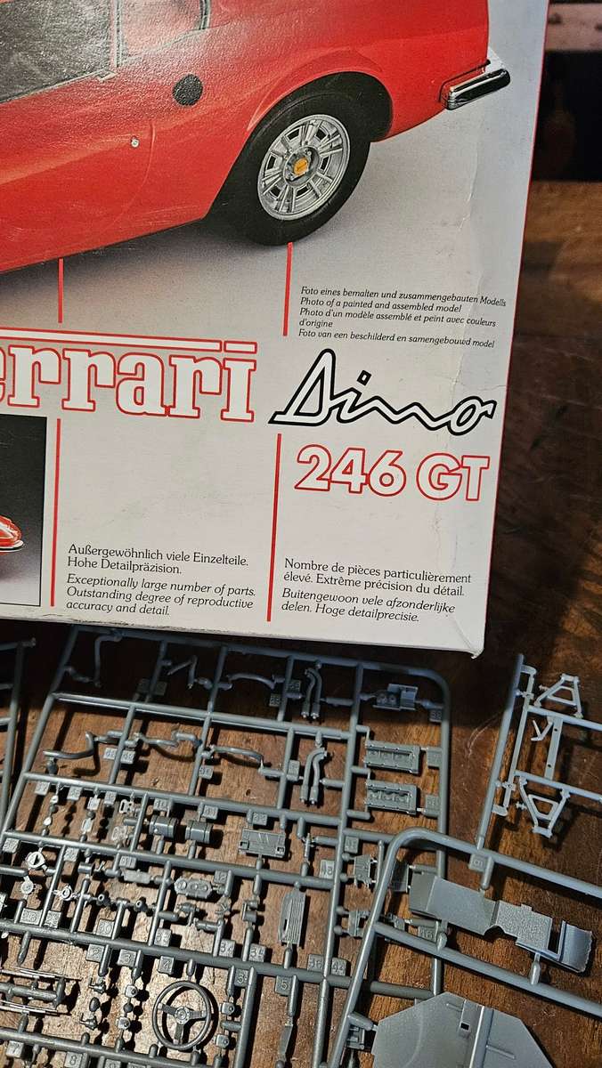 Ferrari Dino 246 GT Scale 1-24 by Revell Premium