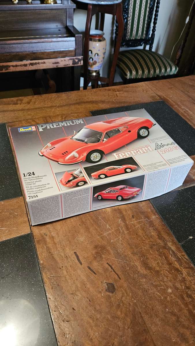 Ferrari Dino 246 GT Scale 1-24 by Revell Premium