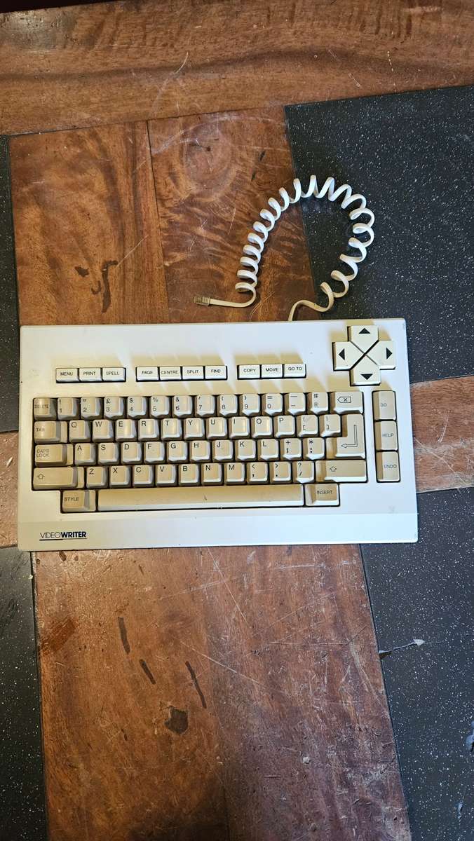 Video Writer Word Processor Keyboard