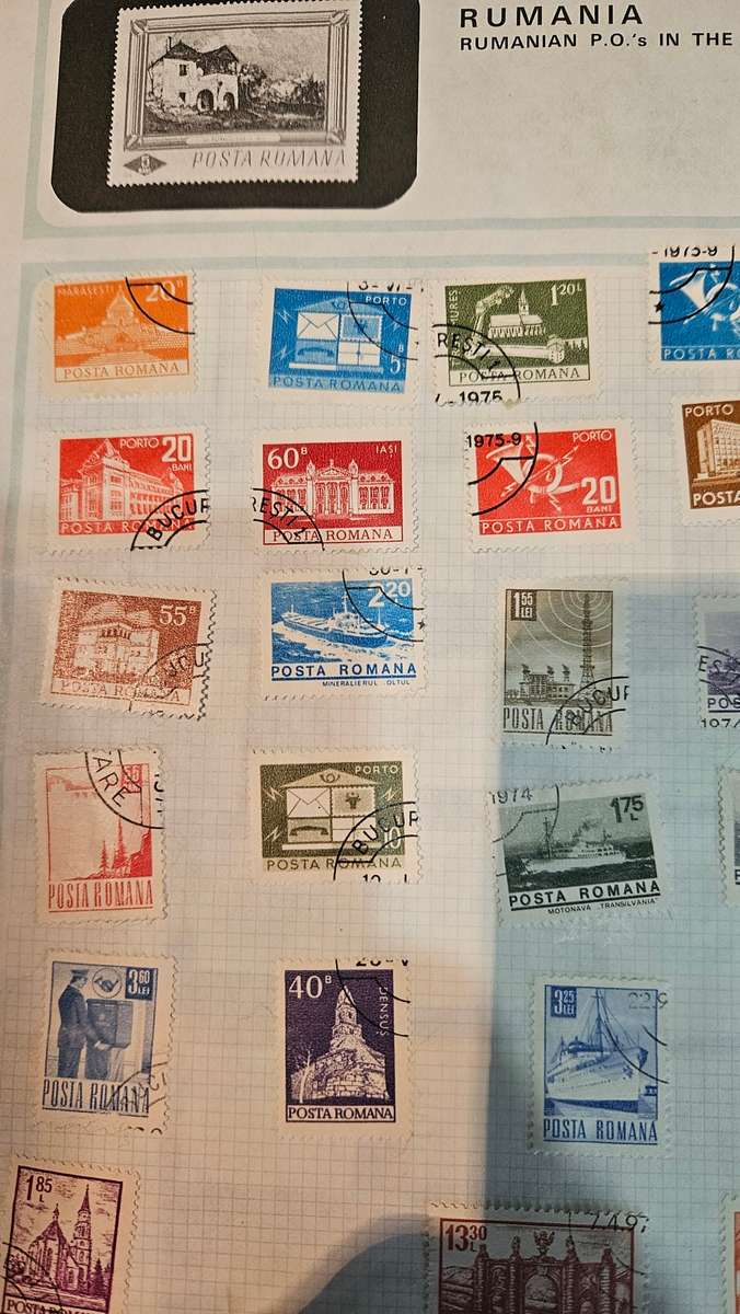 Rumania & Germany Stamps