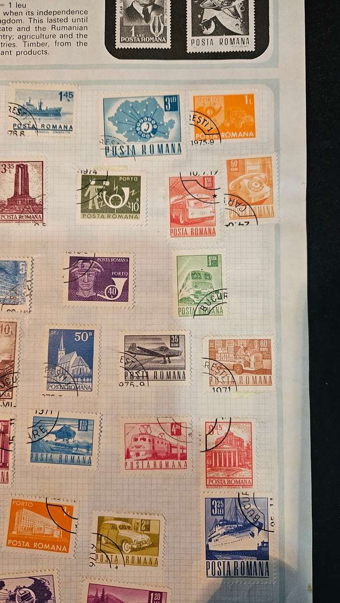 Rumania & Germany Stamps