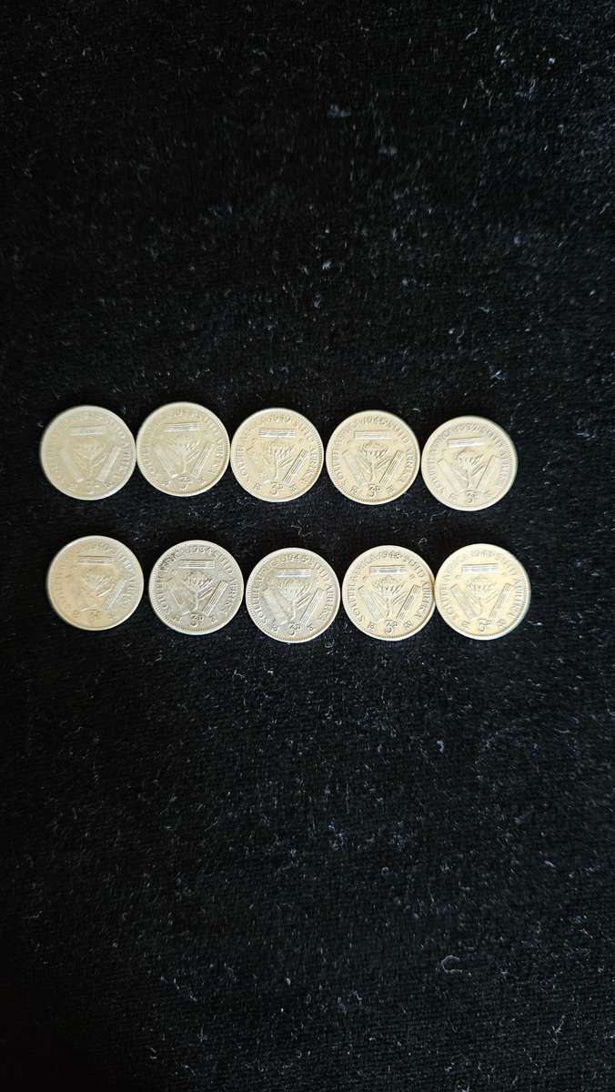 South African 3D Silver Coins