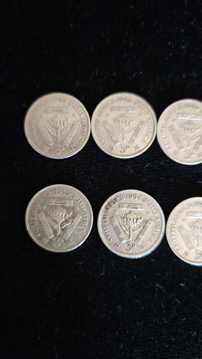 South African 3D Silver Coins
