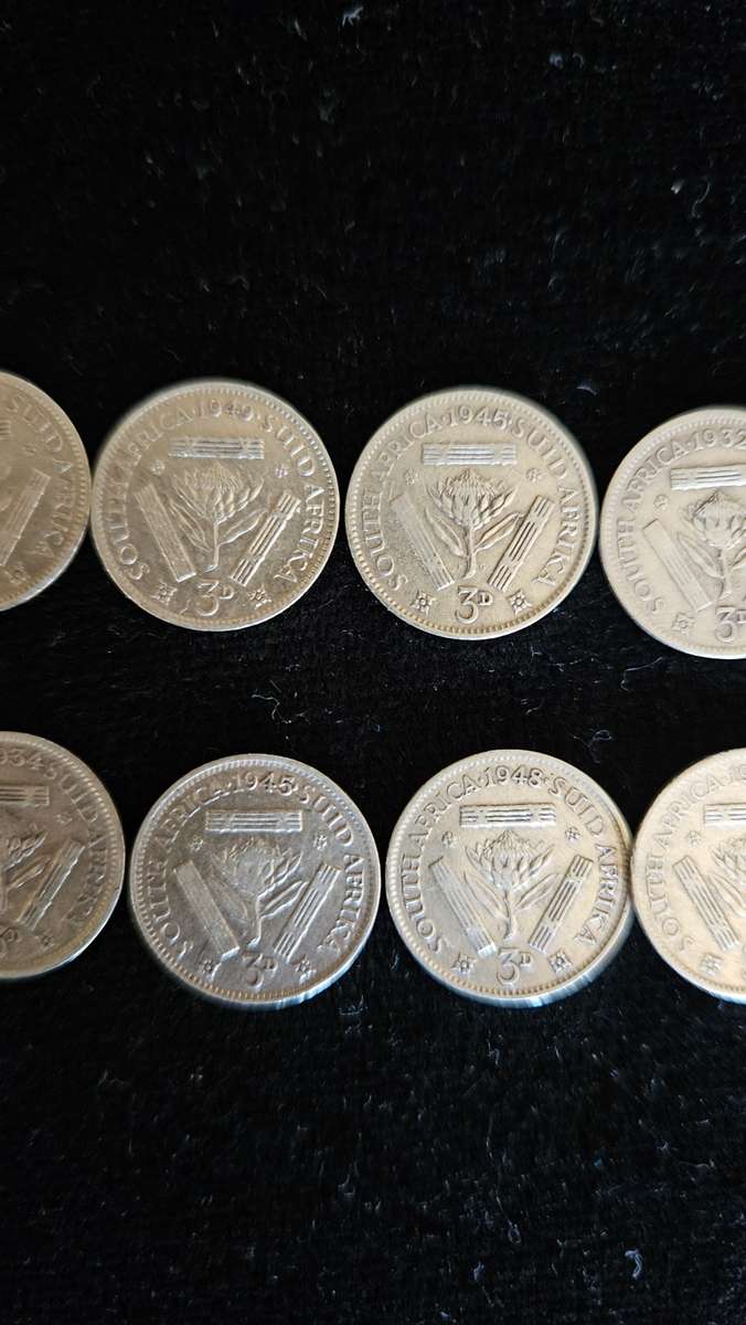 South African 3D Silver Coins