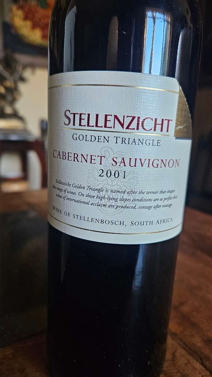 Stellenzicht Golden Triangle Cabernet Sauvignon 2001