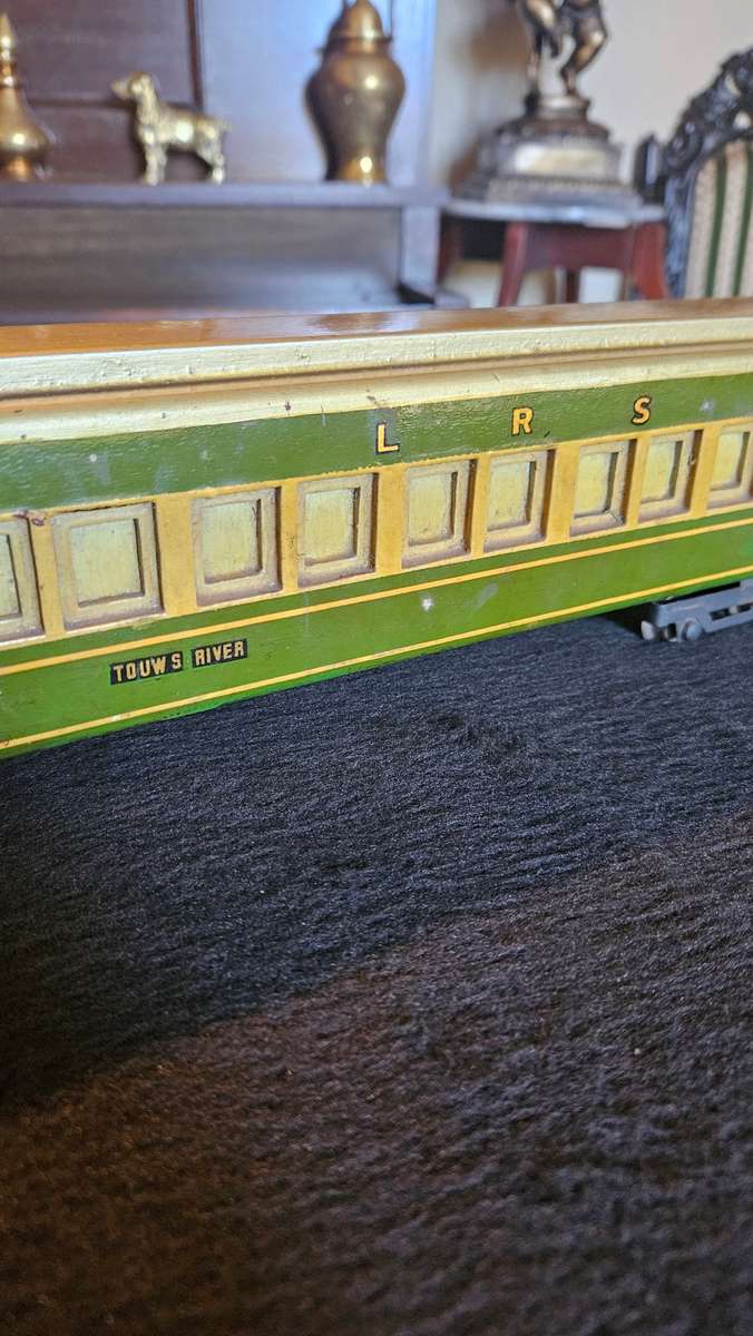 Vintage 1918 Touws River LRR Train Coach