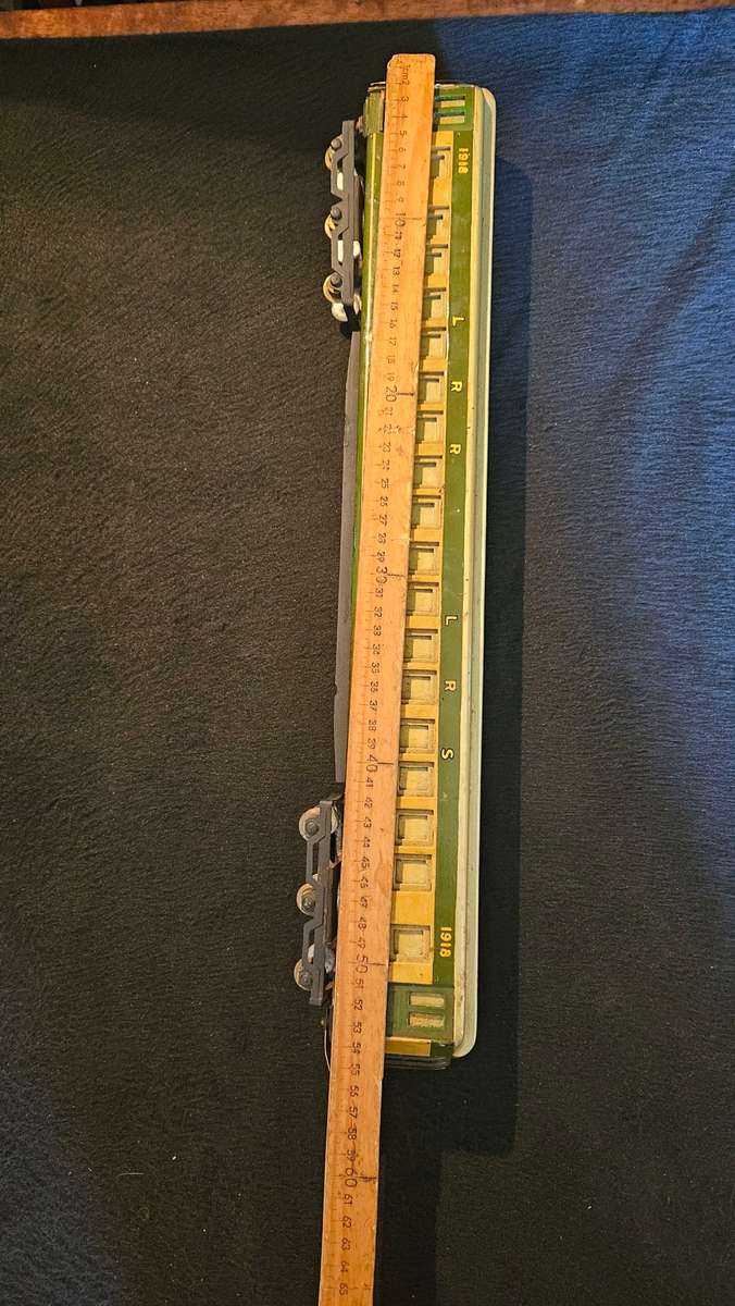 Vintage 1918 Touws River LRR Train Coach