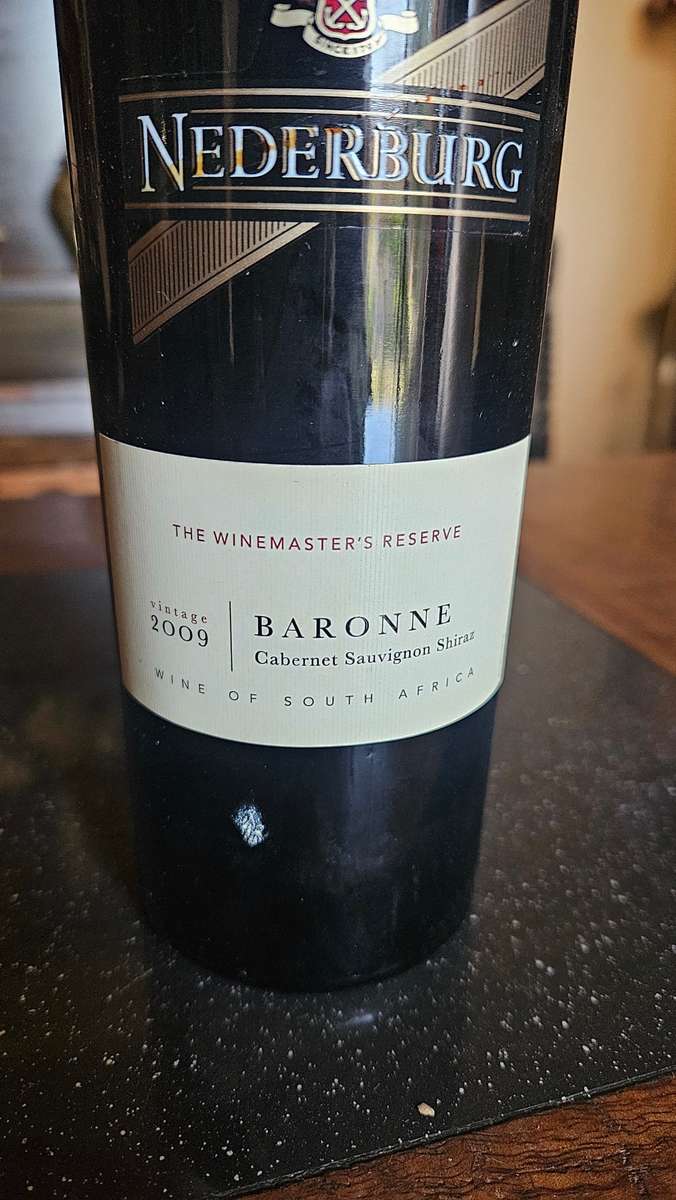 2009 Nederburg Barrone Wine