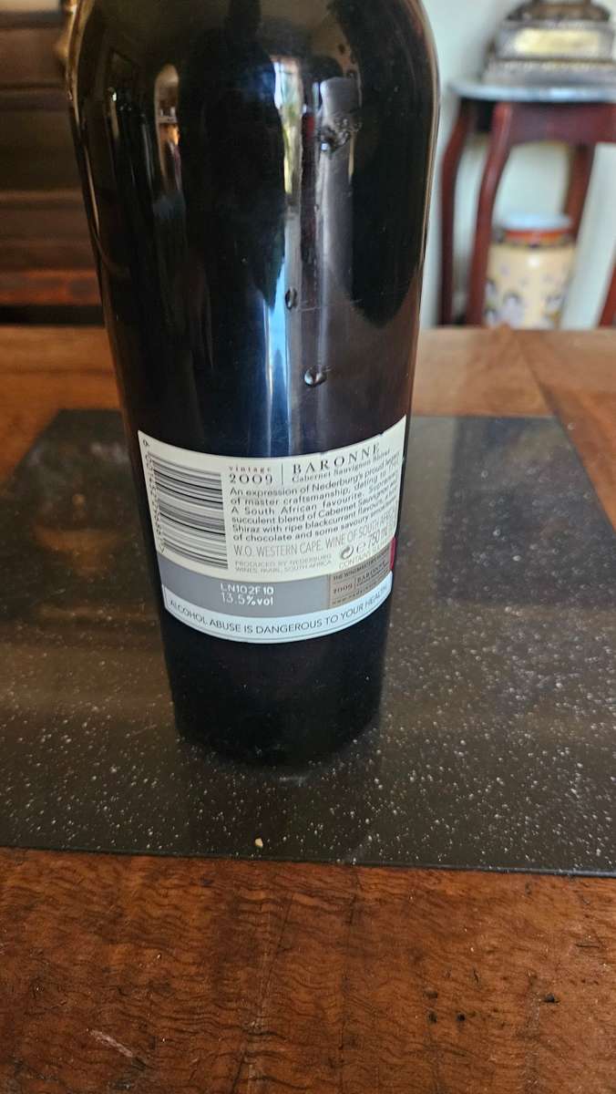 2009 Nederburg Barrone Wine