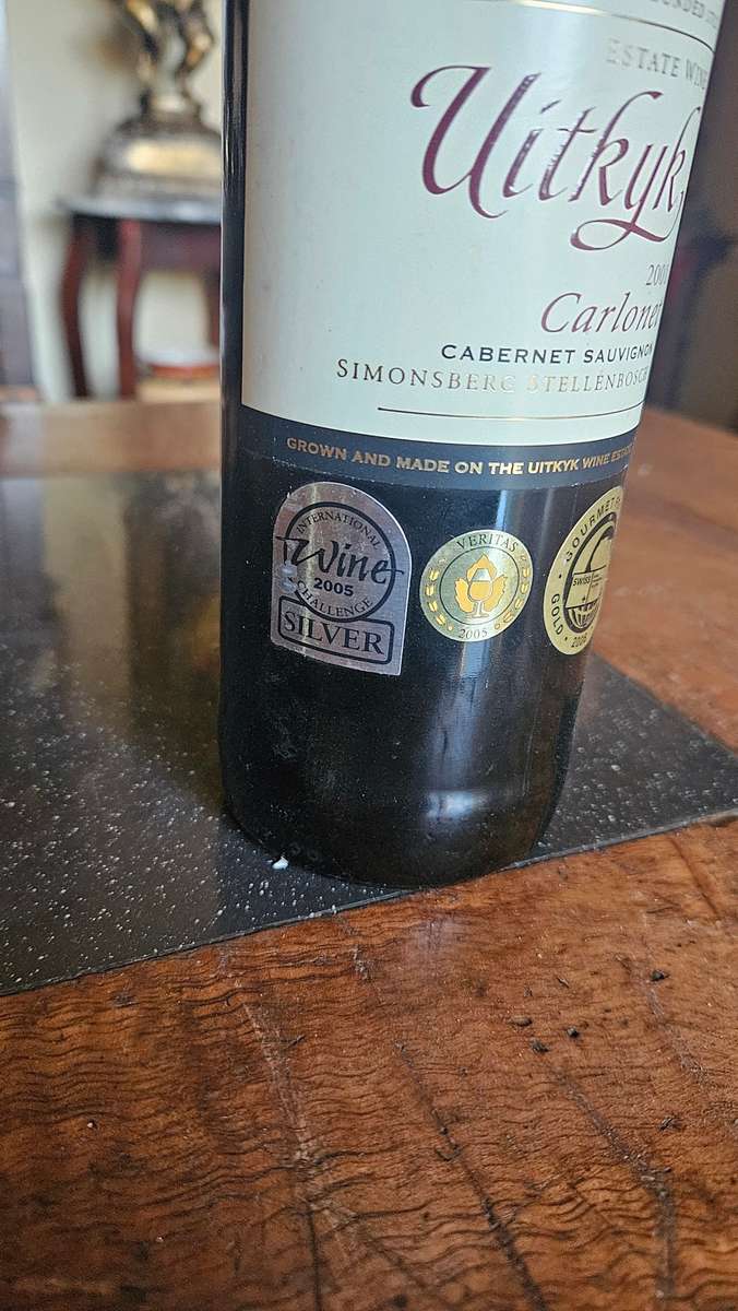 2001 Uitkyk Carlonet Cabernet Sauvignon