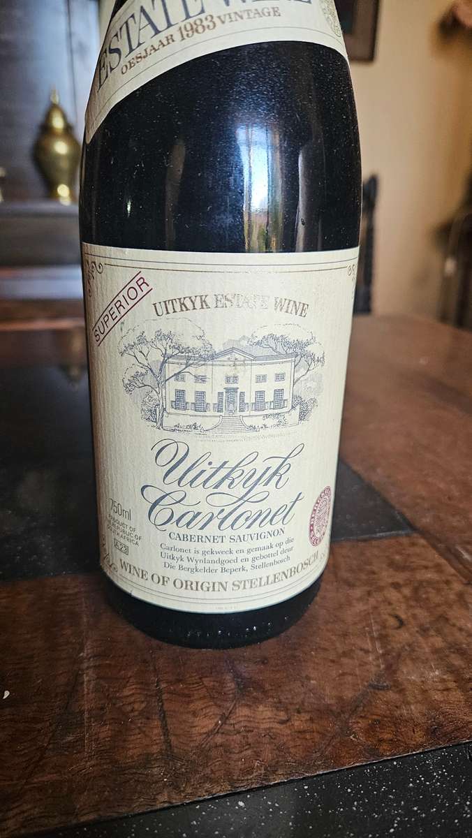 1983 Uitkyk Carlonet Cabernet Sauvignon