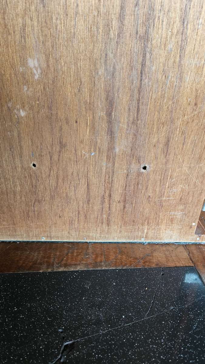 Beautiful Double Door Oregon Pine CD Rack