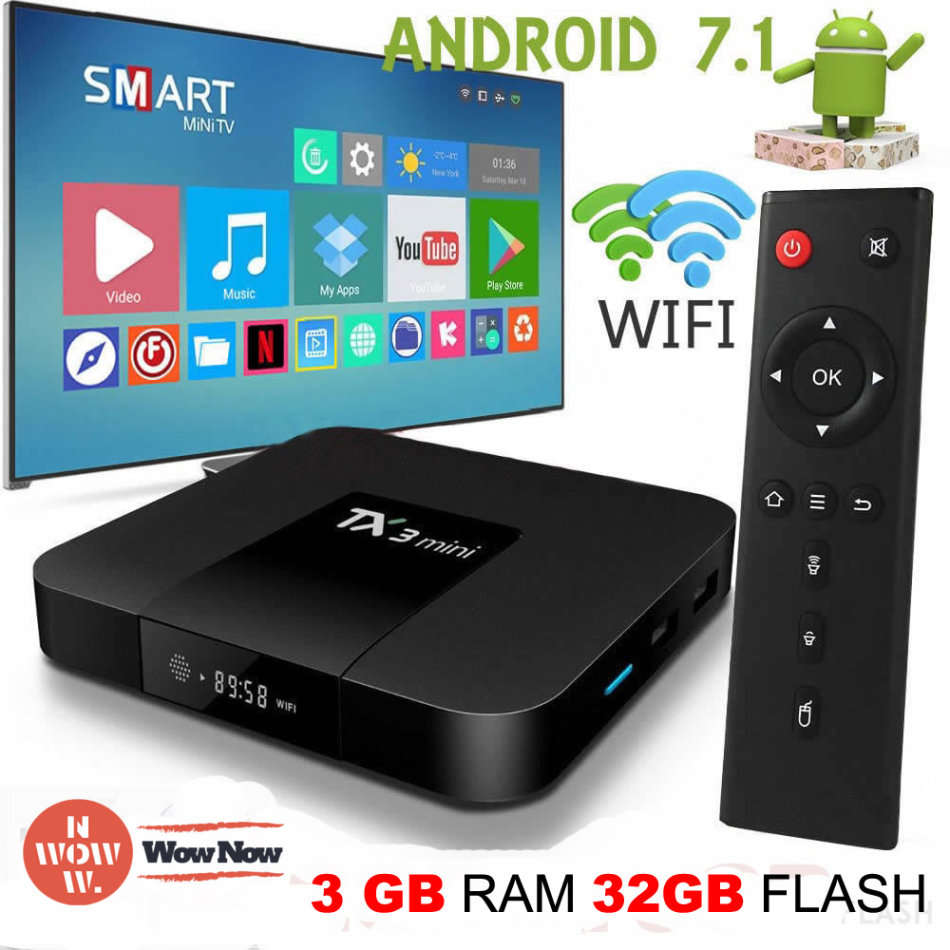 ***NEW*** TX3 Mini 3GB+32GB 4K SMART TV BOX