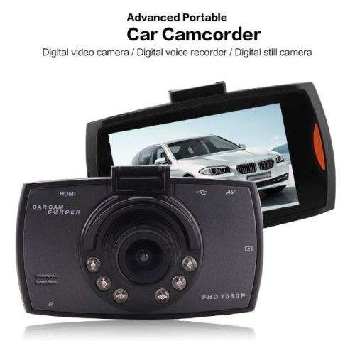 HD 1080p Car Camera & Recorder with G-Sensor, Loop Recording, Motion Detection etc.