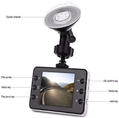 HD 1080p Car Camera & Recorder with G-Sensor, Loop Recording, Motion Detection etc.
